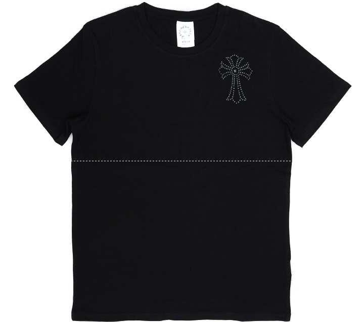 Chrome hearts bsフレア 棉コットン スーパー コピー クロム ハーツ tシャツ カットソー フレア プリント 胸ポケット 半袖 黒 超人気新品 .