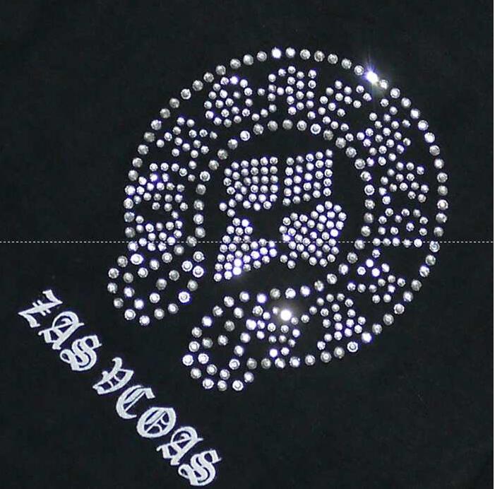 クロムハーツ シャツ コピー chrome hearts ロゴ付き お買い得高品質の100％棉コットン ブラックメンズ 半袖tシャツ.