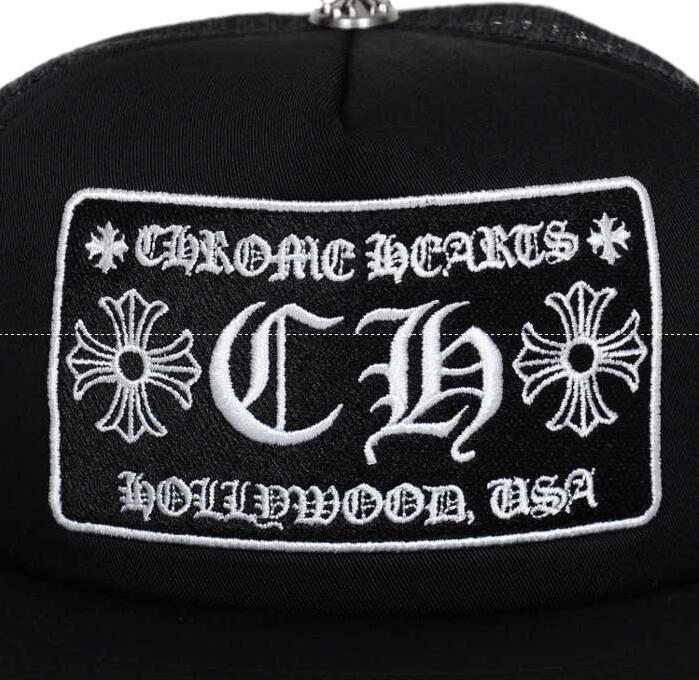  chrome hearts アパレル トラッカーキャップ 爆買い定番人気なchプラスパッチ クロムハーツ キャップ 新作.