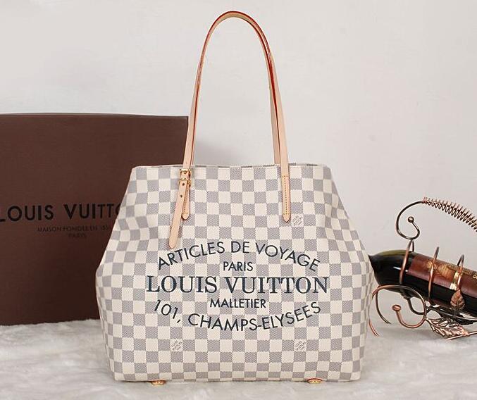 爆買い定番人気なルイヴィトン バッグ モノグラム louis vuitton n41361 ダミエアズール レディーストートバッグ.