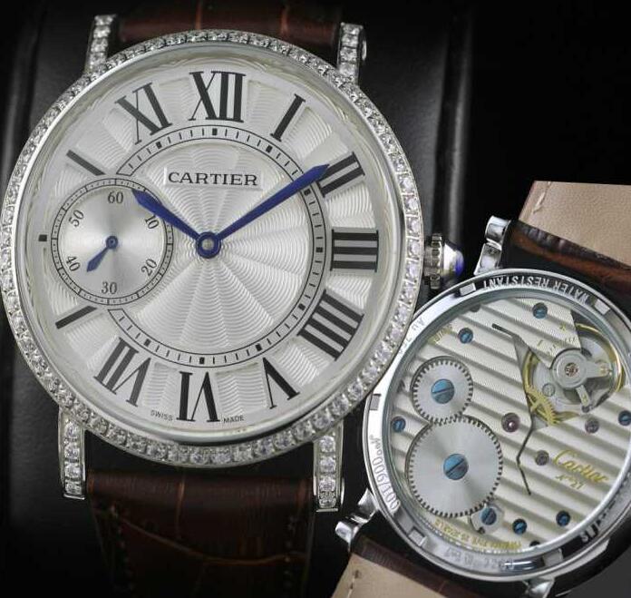 日本製クオーツ 2針 自動卷のcartier サファイヤクリスタル風防 カルティエ 人気 メンズ腕時計 人気定番得価.