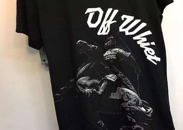 OFF-WHITE オフホワイト コピー お得人気セールのメンズ半袖tシャツ ブラック 夏服.