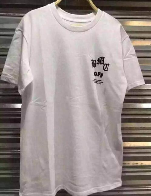 オフホワイト tシャツ 偽物 人気セール得価のoff-white ブラックとホワイト メンズ半袖tシャツ.