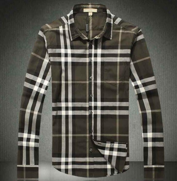 バーバリー ブリット burberry brit カジュアル メンズワイシャツ チェック総柄 ポケット付き 長袖 bbnelson16aw 人気定番最新作.