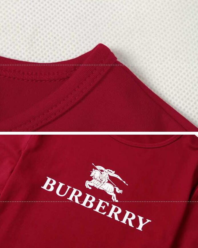 数量限定定番人気なバーバリー シャツ メンズ burberry レッド ブラック ホワイト 3色選択 メンズカジュアル夏服.