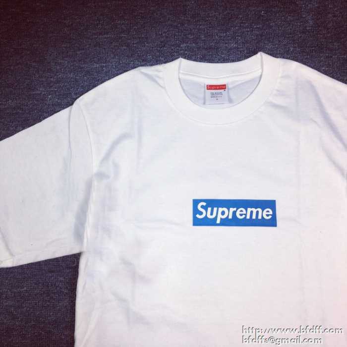 2017存在感のあるシュプリームSUPREMEBox logo tee box半袖tシャツ偽物 男女兼用ホワイトｔシャツ