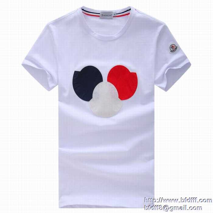 お気に入り人気激売れ2017春夏モンクレール moncler logo-print cotton t-shirt 半袖tシャツ 4色可選 大人気再登場