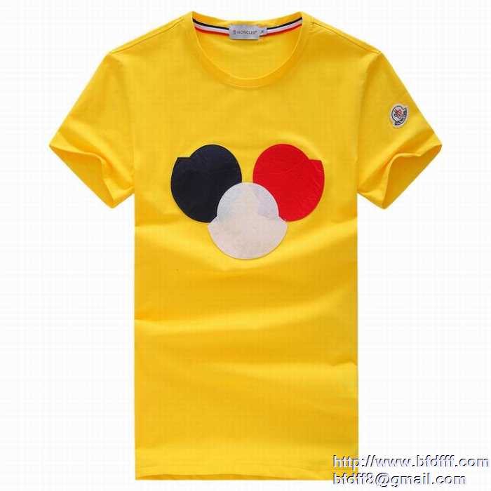 お気に入り人気激売れ2017春夏モンクレール moncler logo-print cotton t-shirt 半袖tシャツ 4色可選 大人気再登場