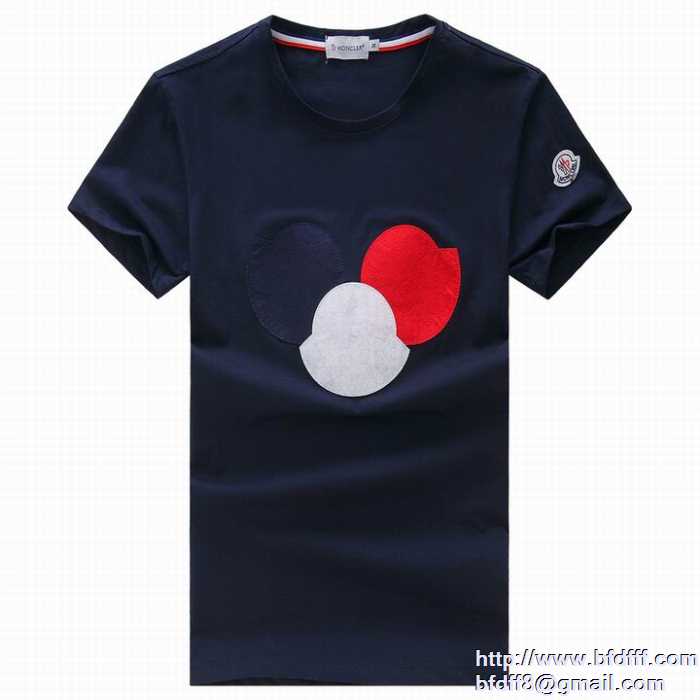 お気に入り人気激売れ2017春夏モンクレール moncler logo-print cotton t-shirt 半袖tシャツ 4色可選 大人気再登場