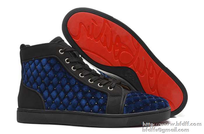 セレブ風2017最新入荷Christian louboutinクリスチャンルブタン スニーカーコピー ハイカット優しい履き心地