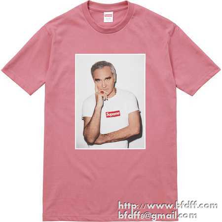 HOTお買い得2017Supremeシュプリーム偽物Morrissey teeモリッシーtシャツ 半袖tシャツ 4色可選 男女兼用