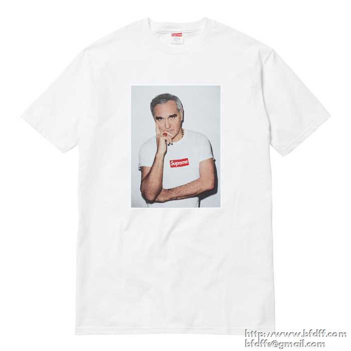 HOTお買い得2017Supremeシュプリーム偽物Morrissey teeモリッシーtシャツ 半袖tシャツ 4色可選 男女兼用