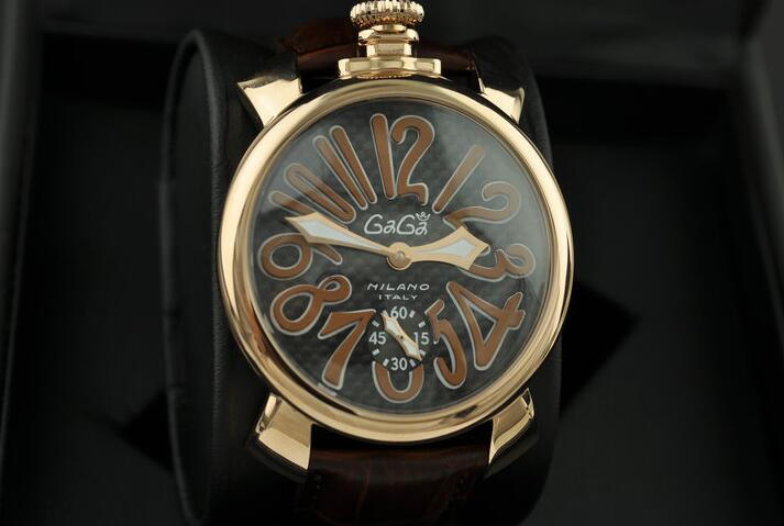 80％OFF GaGa MILANO ガガミラノ  マニュアーレ マヌアーレ 48mm 5010.12S  高級感 メンズ腕時計