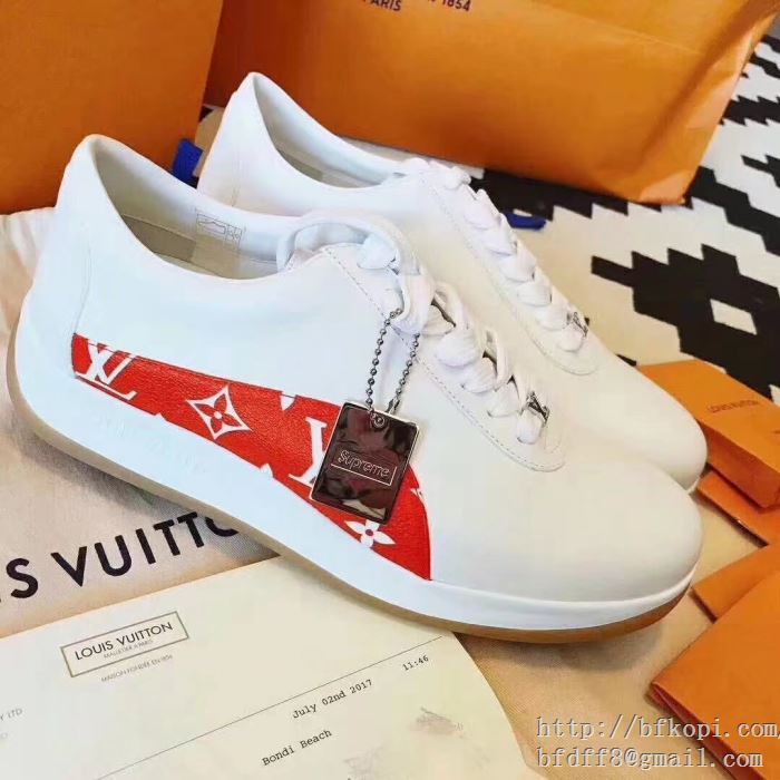 大人気足馴染みのいい2017SUPREMEシュプリーム偽物スニーカーSupreme louis vuitton monogram sport sneakerスニーカー シューズ