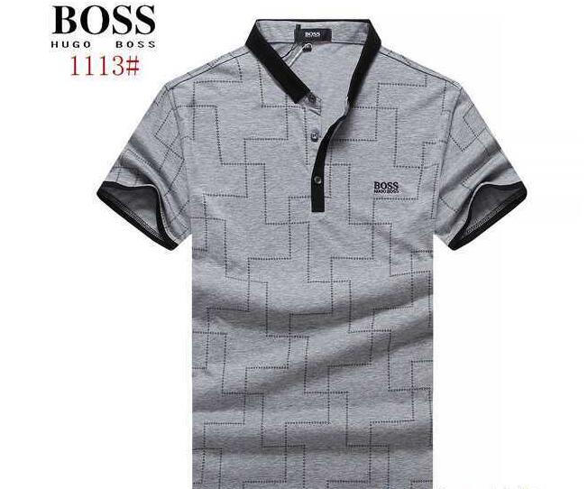 程良く光沢感のある半袖tシャツ ブランド 3色可選 hugo boss ヒューゴボス 上品なモデル