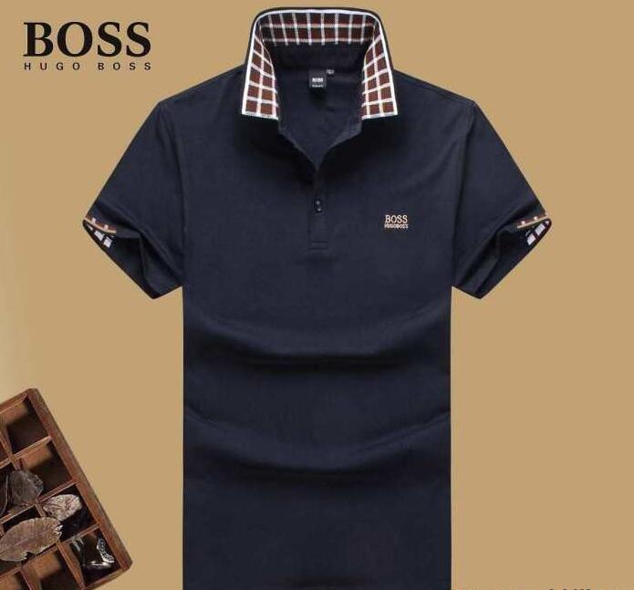 今季セール　ヒューゴボス HUGO BOSS 　相性抜群半袖ポロシャツメンズファッション