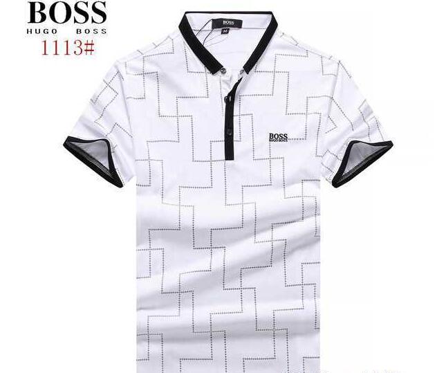 程良く光沢感のある半袖tシャツ ブランド 3色可選 hugo boss ヒューゴボス 上品なモデル