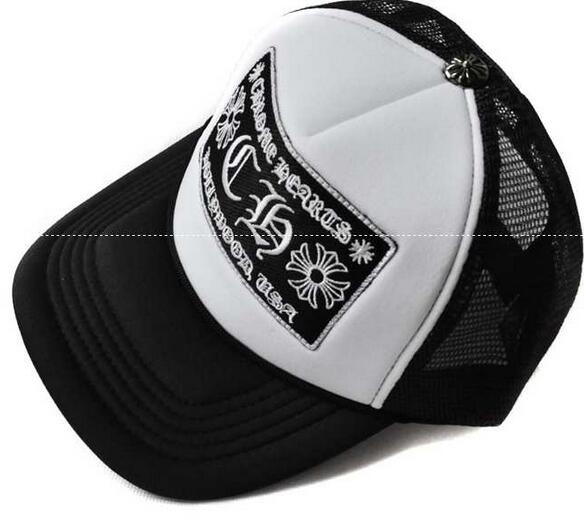 大人気限定品CHROME heartsクロムハーツ偽物キャップ【trucker cap/トラッカーキャップ】帽子新作 ホワイトブラック野球帽キャップ