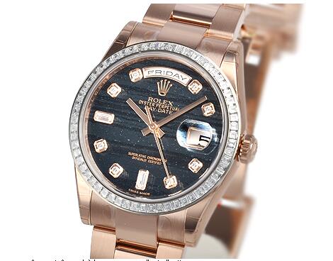長く愛用できるROLEX ロレックス時計メンズ 偽物 腕時計 ウオッチ 黒文字盤 日付表示機械式腕時計