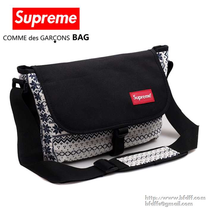 海外セレブ流行定番愛用 supremeシュプリーム バッグ コピー ショルダーバッグ メンズバッグ ブルー ホワイト 4色可選