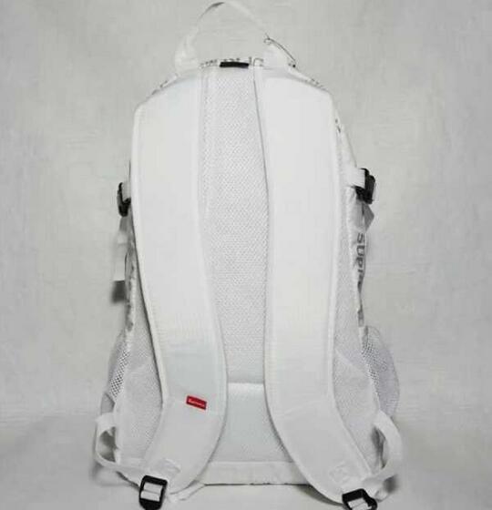 欧米風高品質SUPREMEシュプリーム偽物バックパック3M reflective repeat backpack リュックサック ボックスロゴ ブラック ホワイト 多色可選 