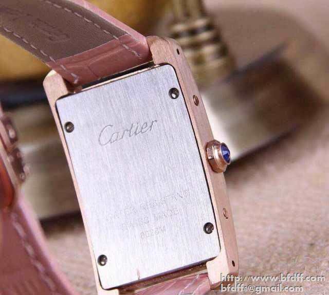 人気CARTIER カルティエ腕時計レディース コピー 輸入クオーツムーブメント ミネラルガラス 女性用腕時計 ブラック 4色可選 