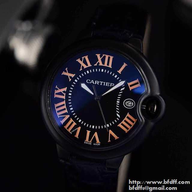 高評価の人気品 cartier カルティエ 腕時計 コピー スイスムーブメント 女性用腕時計 ブラック ブルー 3色可選