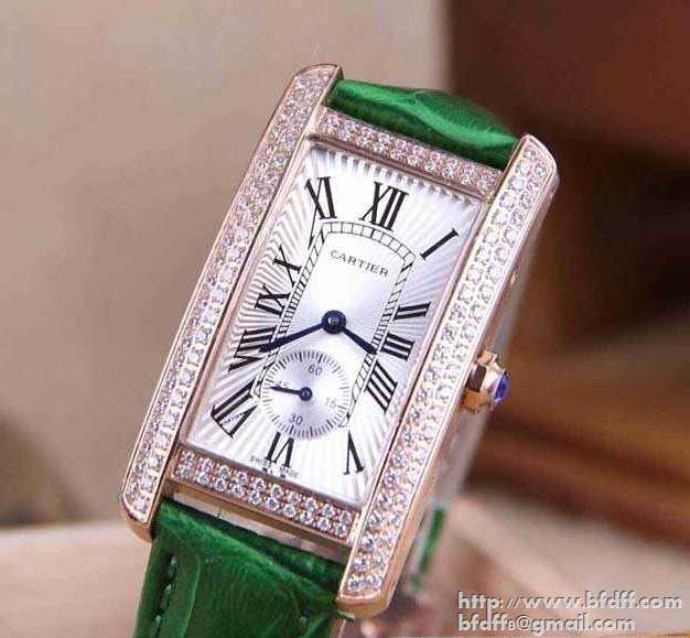 人気CARTIER カルティエ腕時計レディース コピー 輸入クオーツムーブメント ミネラルガラス 女性用腕時計 ブラック 4色可選 
