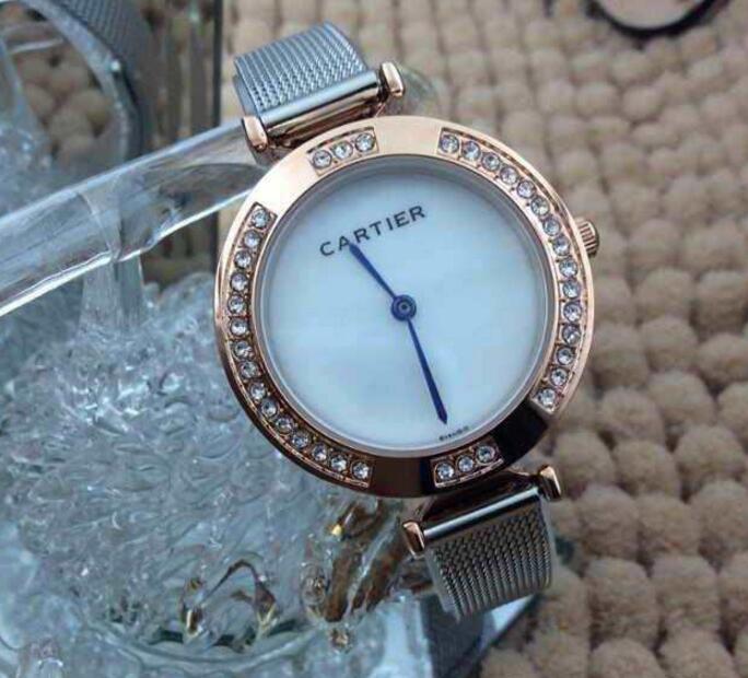 今季セール CARTIER カルティエ 女性用カルティエ時計 人気 　高い評価美品2色可選