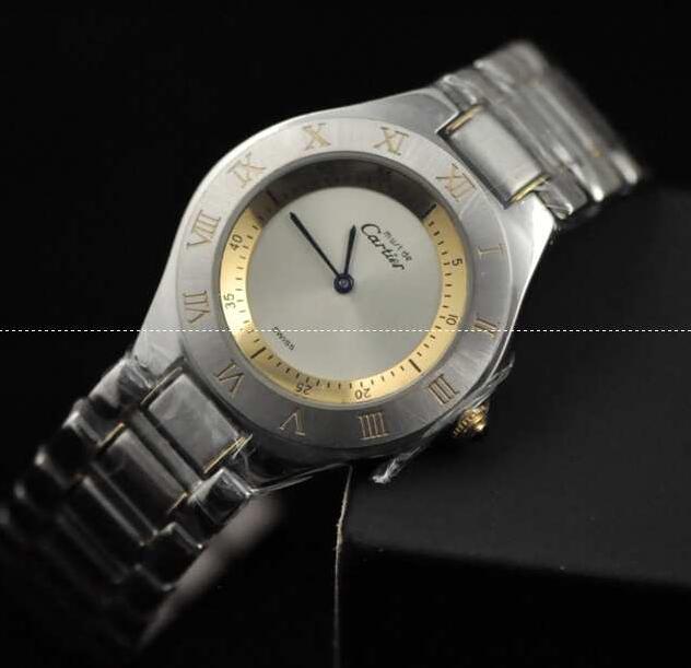 緊急大幅値下げ！Cartierカルティエ スーパーコピーw10109t2腕時計 ホワイト文字盤 クォーツ レディース腕時計ウォッチ