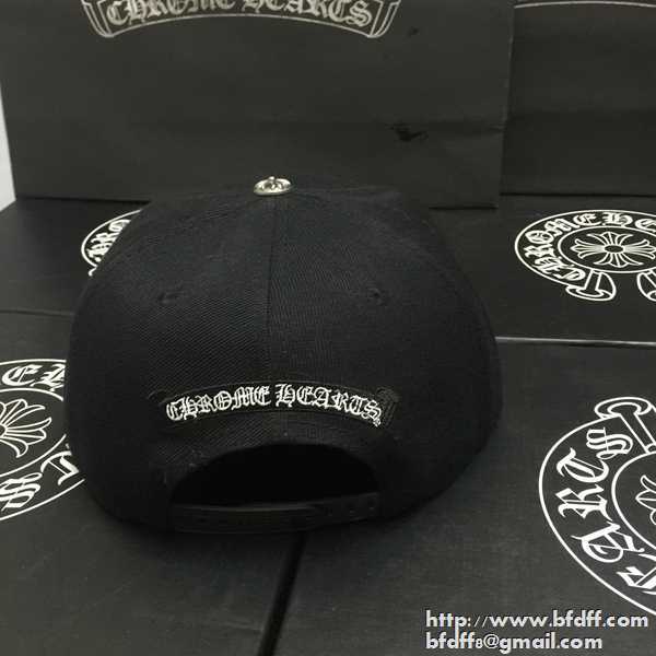 激安CHROME hearts クロムハーツ キャップ コピー 帽子 トラッカーキャップ 野球帽 ブラック