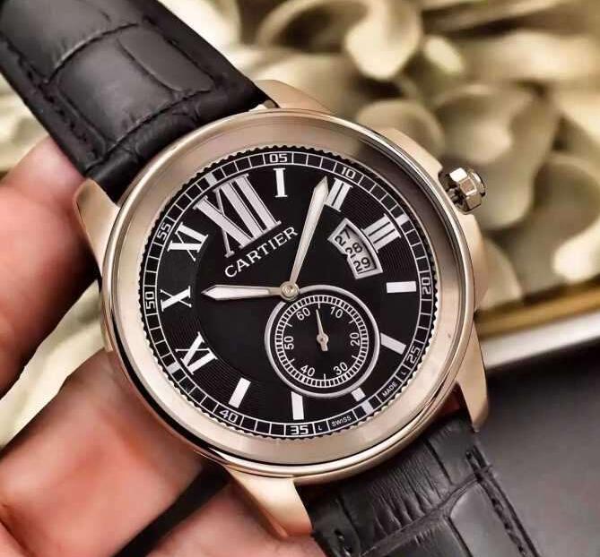 高品質CARTIER カリブル ドゥ カルティエ w7100016 高い防水性のメンズ 腕時計
