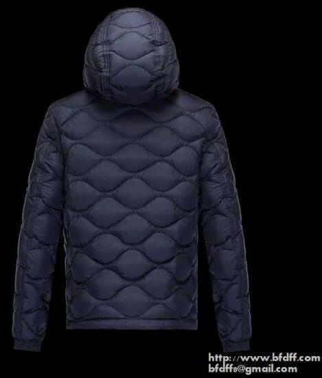 洗練されたモンクレールダウンジャケット通販店メンズダウンモランデレスMONCLER morandieresダウンアウターネイビー