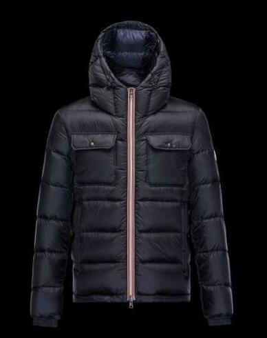 保温性の高い モンクレールメンズダウンジャケットmoncler demar フード付きブラック