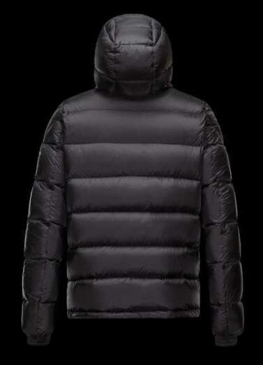 保温性の高い モンクレールメンズダウンジャケットmoncler demar フード付きブラック