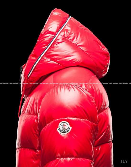 軽くて暖かいMONCLERモンクレールスーパーコピー メンズ ダウンジャケット ダウンコート フード付き 赤色