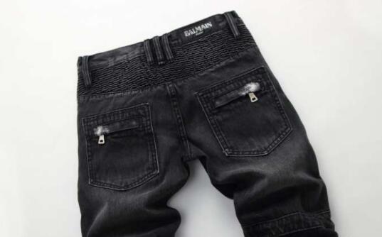 ストリート系バルマンデニムコピー balmainストレッチスキニーデニムパンツジーンズボトムス