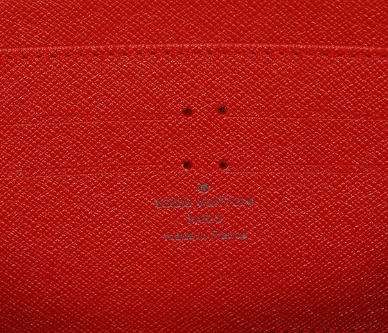 再入荷魅惑LOUIS vuitton ルイ ヴィトン 財布レディース スーパーコピー ラウンドファスナー長財布 レザー レッド