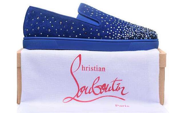 着心地抜群CHRISTIAN louboutinクリスチャンルブタン スーパーコピー スニーカー シューズ 靴 メンズ ブルー ブラック