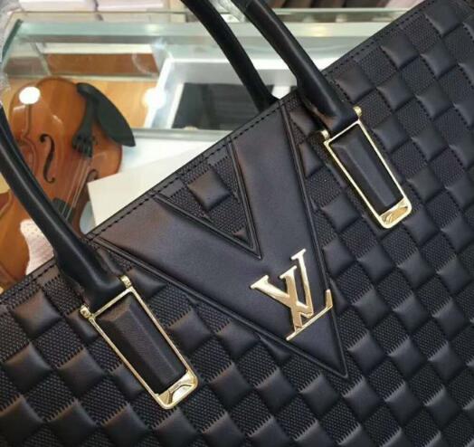 すごく上品 ルイヴィトンバッグメンズビジネスバッグ louis vuitton ダミエ柄ショルダー掛け