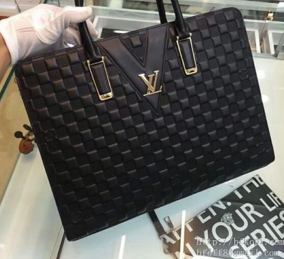 すごく上品 ルイヴィトンバッグメンズビジネスバッグ louis vuitton ダミエ柄ショルダー掛け