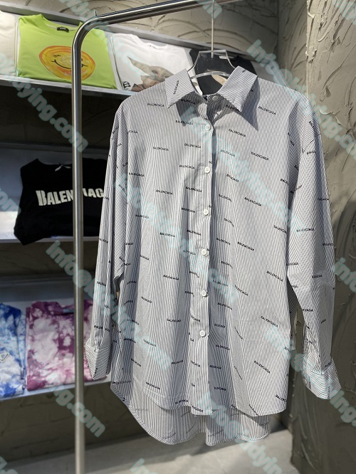 BALENCIAGA バレンシアガストライプシャツ