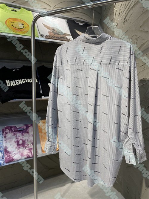 BALENCIAGA バレンシアガストライプシャツ