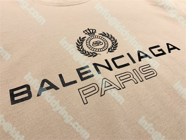 BALENCIAGA バレンシアガ丸首ネックTシャツコピー