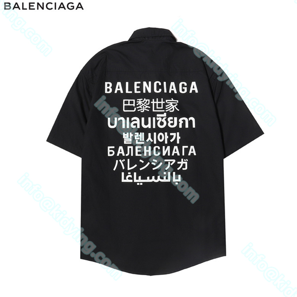 バレンシアガ コピー 半袖シャツ