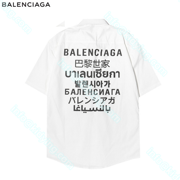 バレンシアガ コピー 半袖シャツ