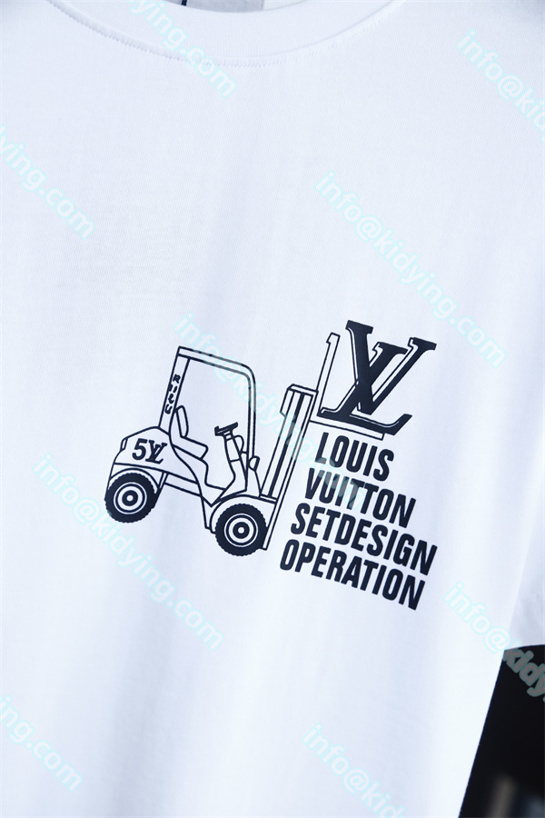 Louis vuitton ルイヴィトン ロゴ コピーｔシャツ