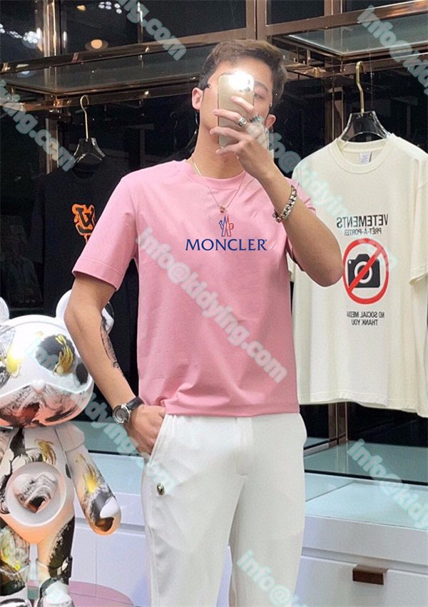 Moncler モンクレール ロゴ 半袖ｔシャツ コピー 偽物