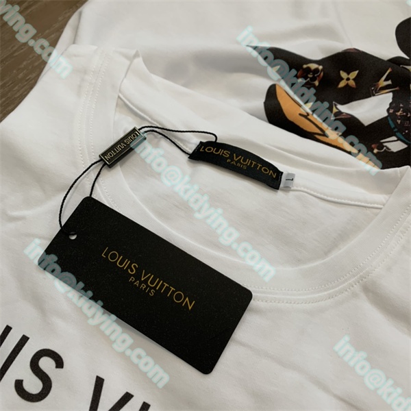 Louis vuitton ルイヴィトン ロゴ 半袖ｔシャツ コピー