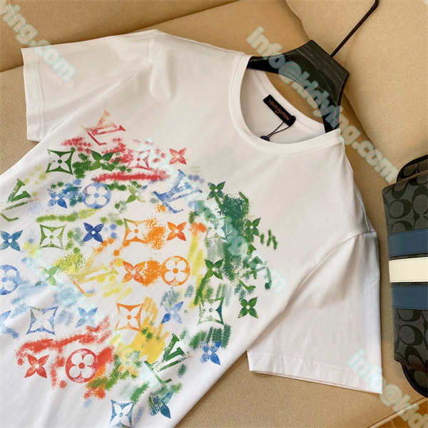 Louis vuitton ルイヴィトン ロゴ 半袖 ｔシャツ コピー